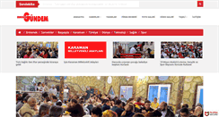 Desktop Screenshot of ermenekgundem.com